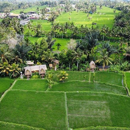 Kawig Bamboo House - Ricefield View, Eco Bamboo Home Tampaksiring Bagian luar foto