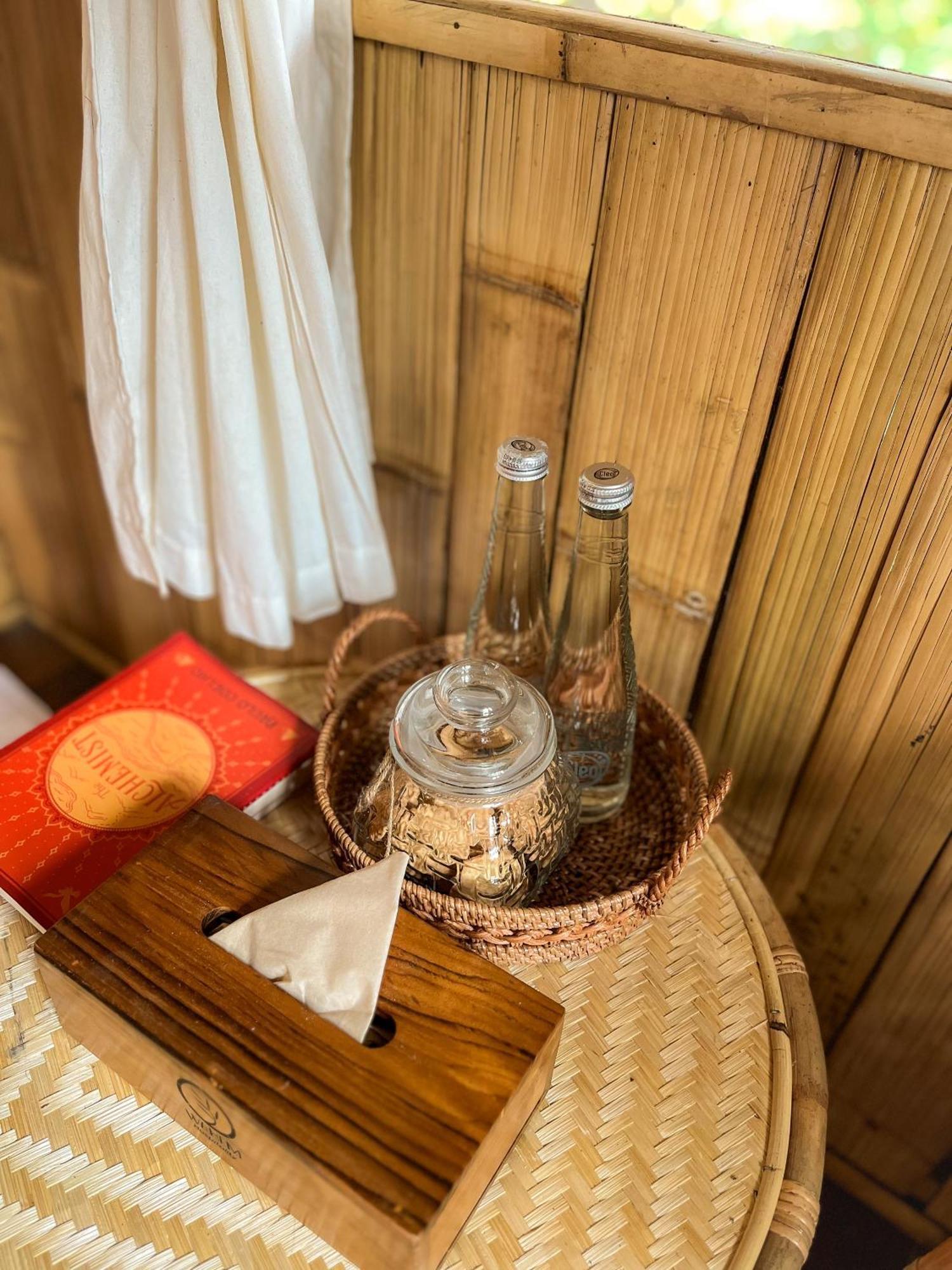 Kawig Bamboo House - Ricefield View, Eco Bamboo Home Tampaksiring Bagian luar foto