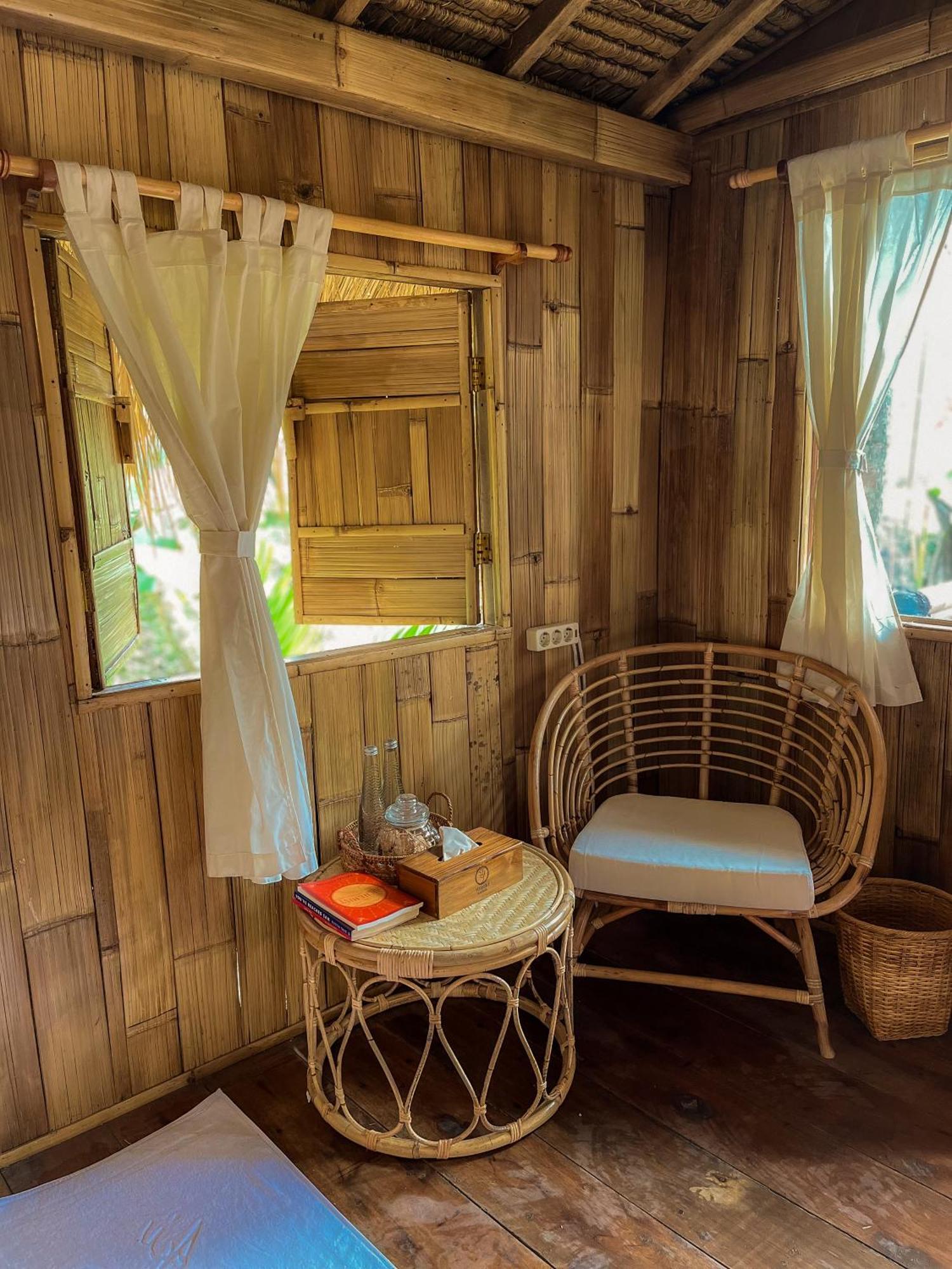 Kawig Bamboo House - Ricefield View, Eco Bamboo Home Tampaksiring Bagian luar foto