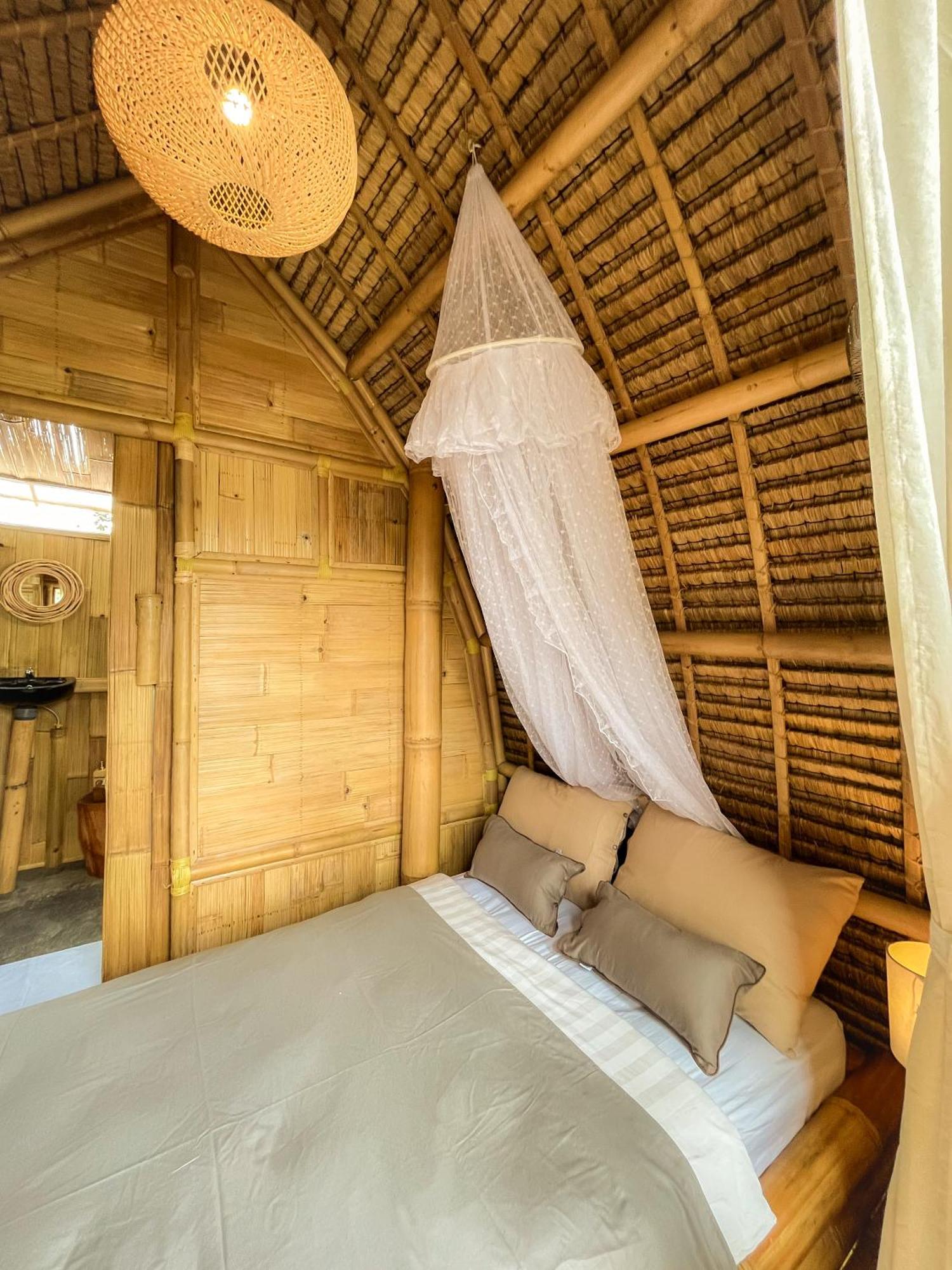 Kawig Bamboo House - Ricefield View, Eco Bamboo Home Tampaksiring Bagian luar foto