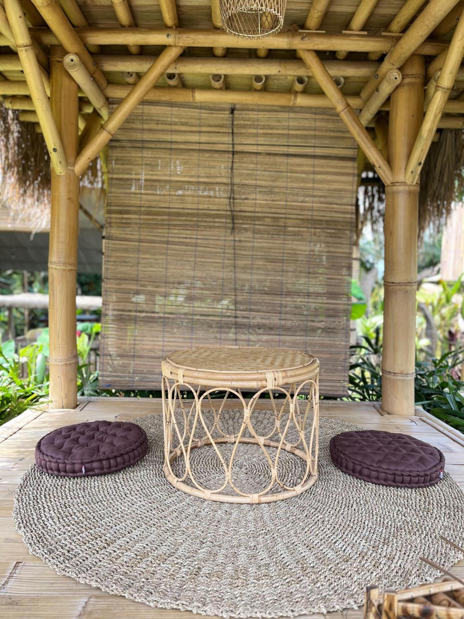 Kawig Bamboo House - Ricefield View, Eco Bamboo Home Tampaksiring Bagian luar foto