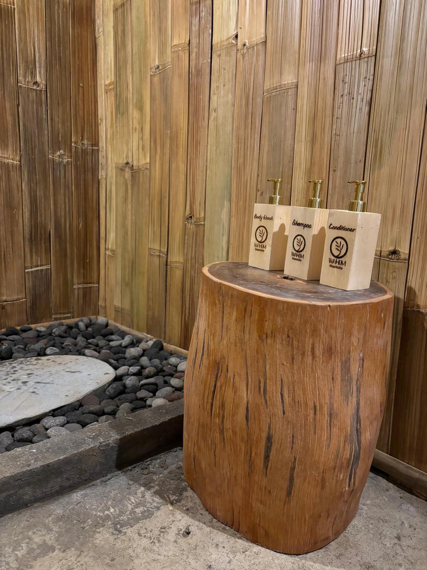 Kawig Bamboo House - Ricefield View, Eco Bamboo Home Tampaksiring Bagian luar foto