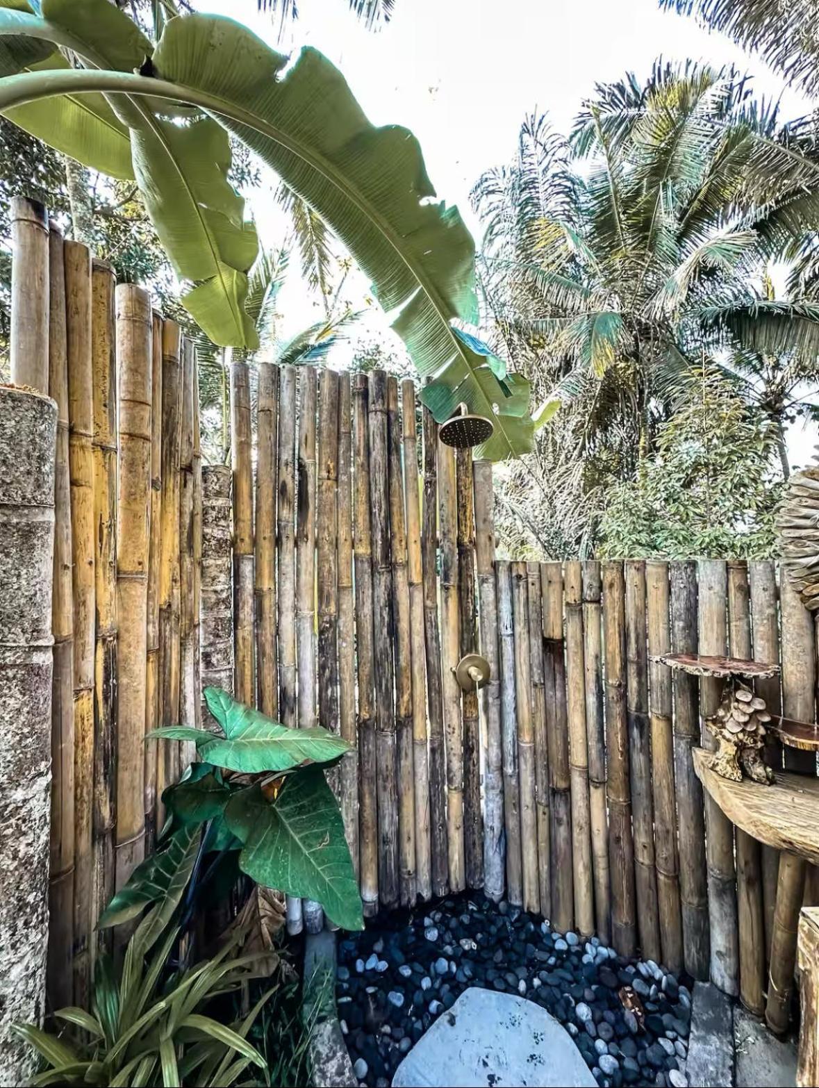 Kawig Bamboo House - Ricefield View, Eco Bamboo Home Tampaksiring Bagian luar foto