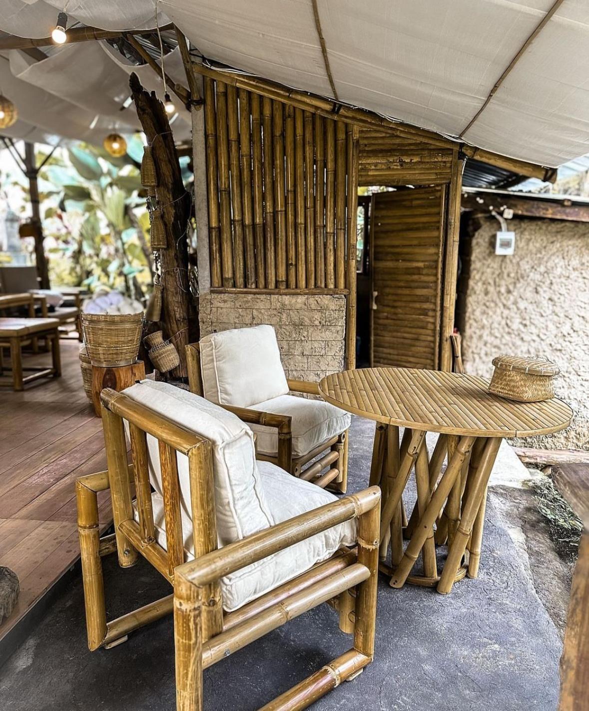 Kawig Bamboo House - Ricefield View, Eco Bamboo Home Tampaksiring Bagian luar foto
